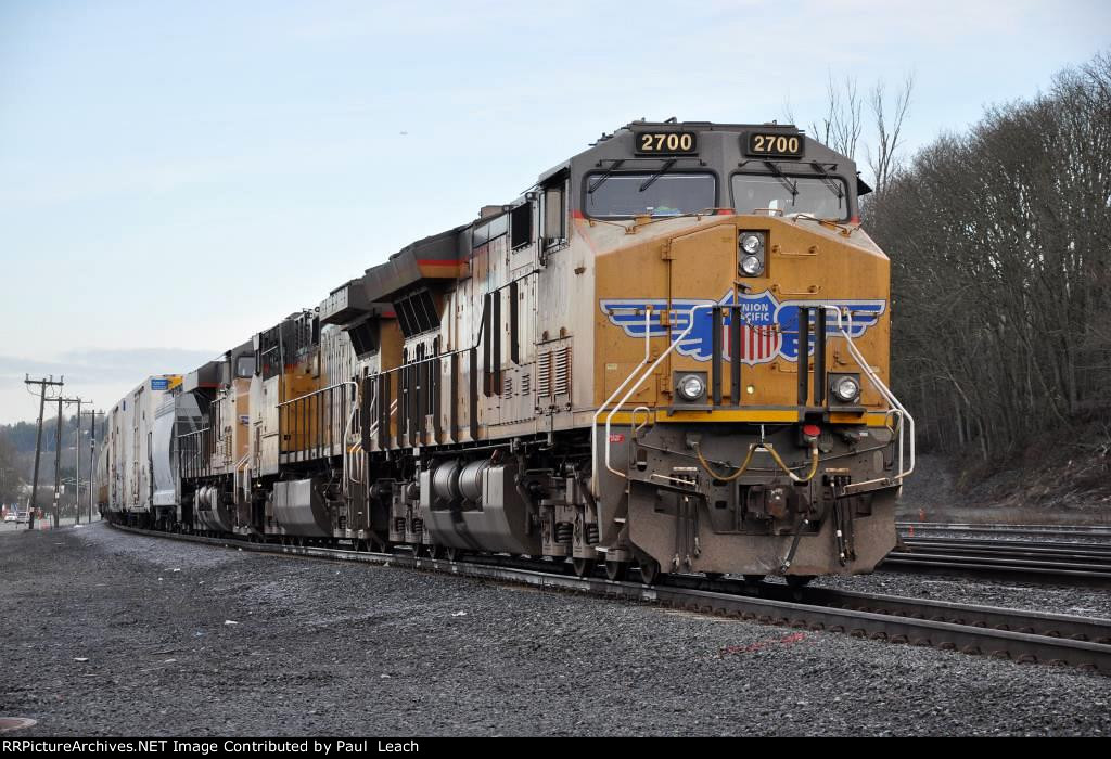 Tied down southbound manifest